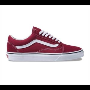 Maroon Vans